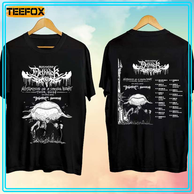 Dethklok Mutilation on a Spring Night Tour 2024 T-Shirt