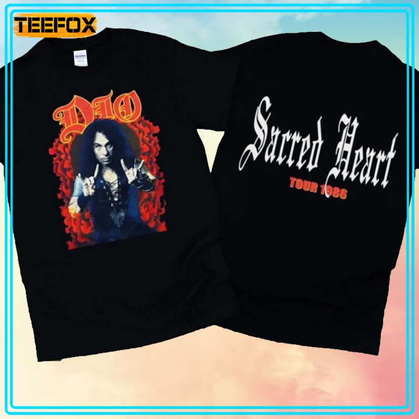 Dio Sacred Heart Tour 1986 T-Shirt