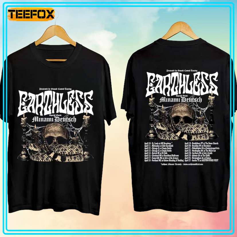 Earthless Tour 2024 with Minami Deutsch T-Shirt