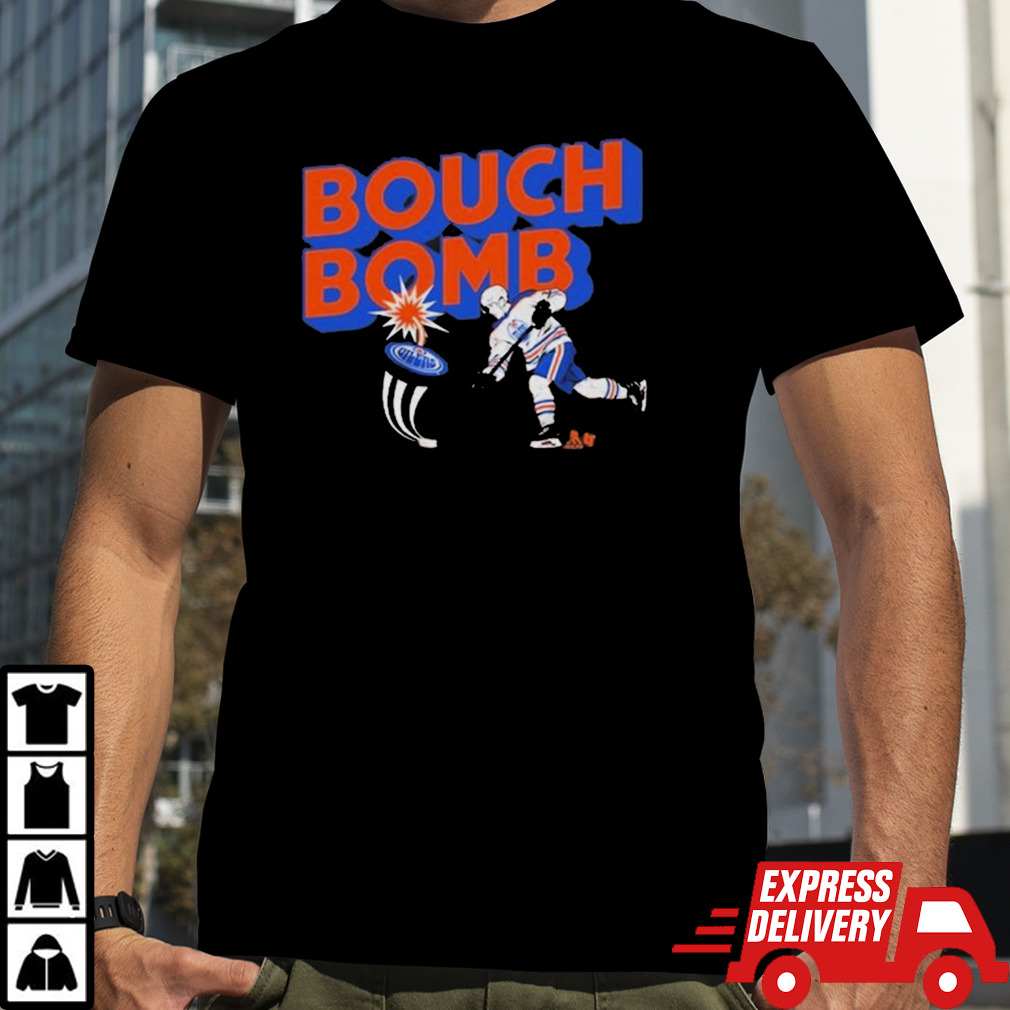 Evan Bouchard Edmonton Oilers Bouch Bomb Shirt