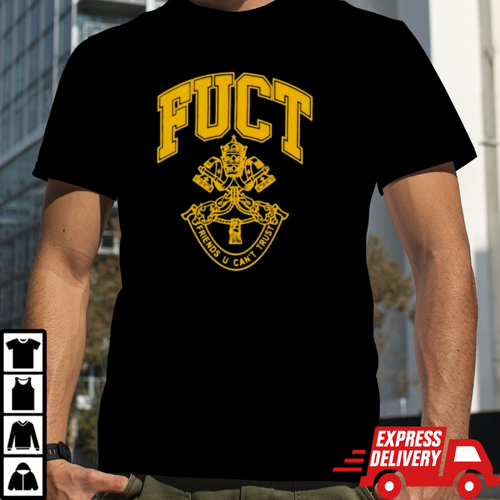 Fuct Vatican City Crest shirt