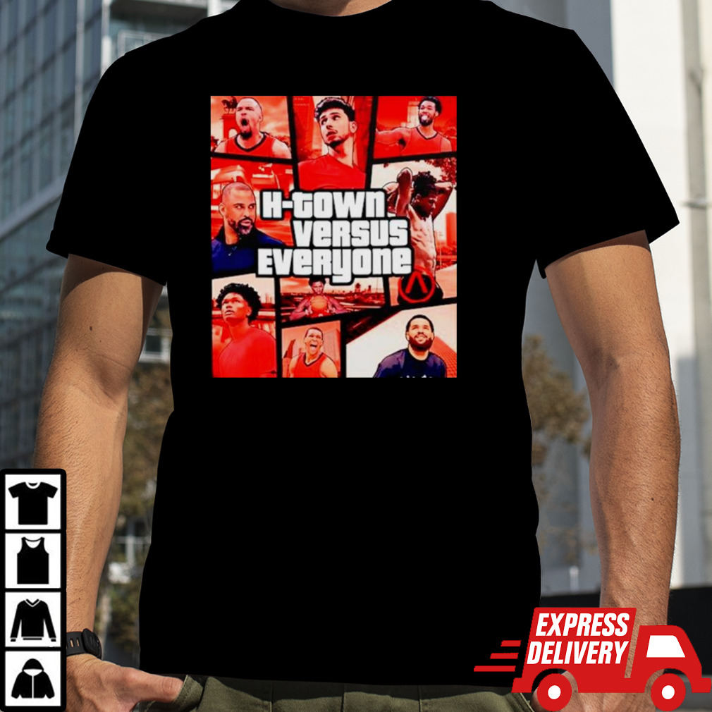 H-Town Vs Everyone GTA parody shirt