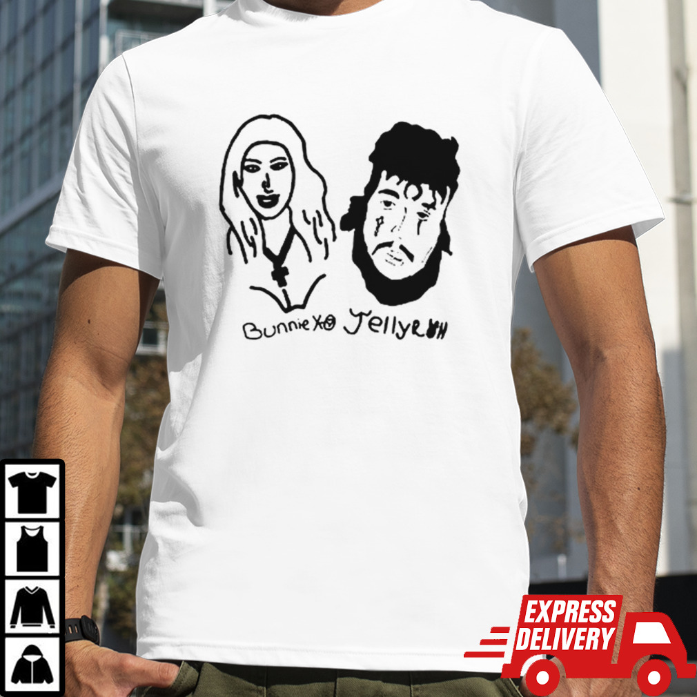 Jelly Roll and Bunnie XO Drawing shirt