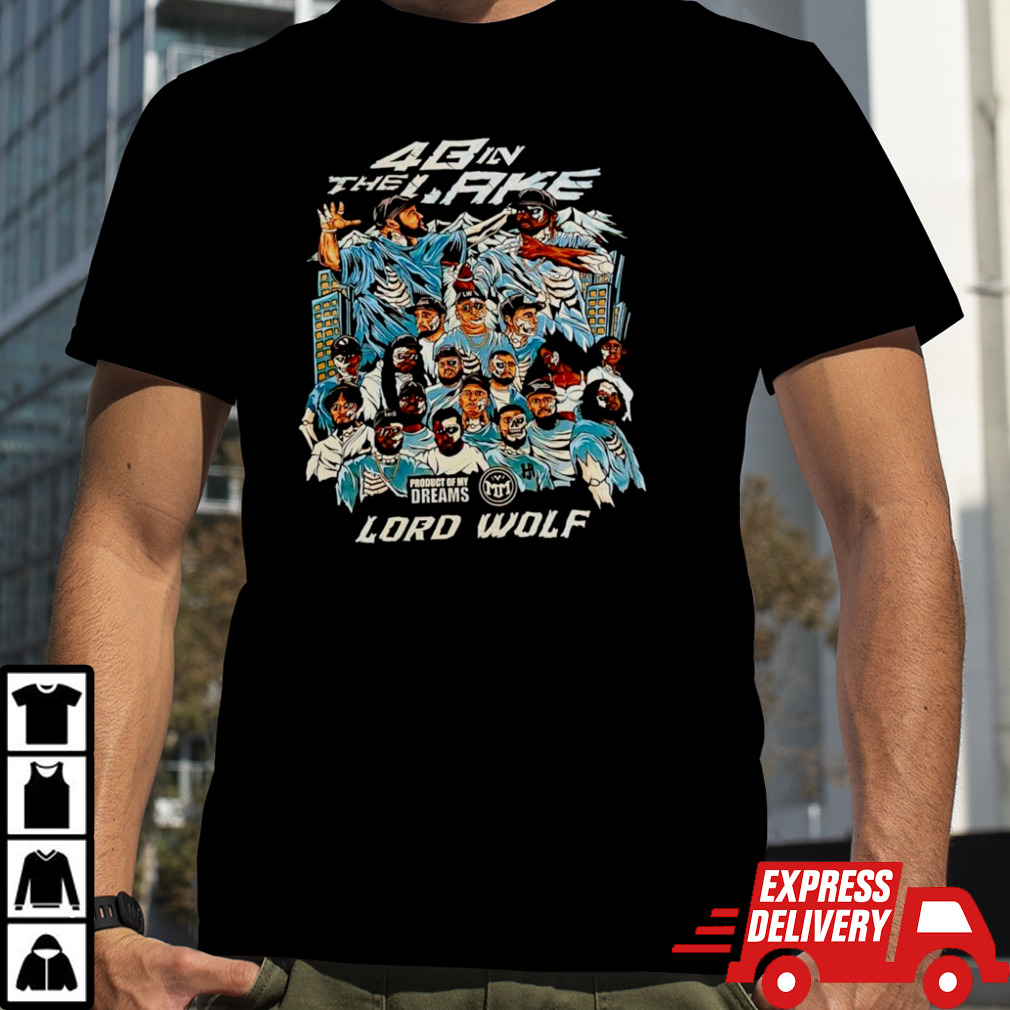 4 Bin The Lake Lord Wolf shirt