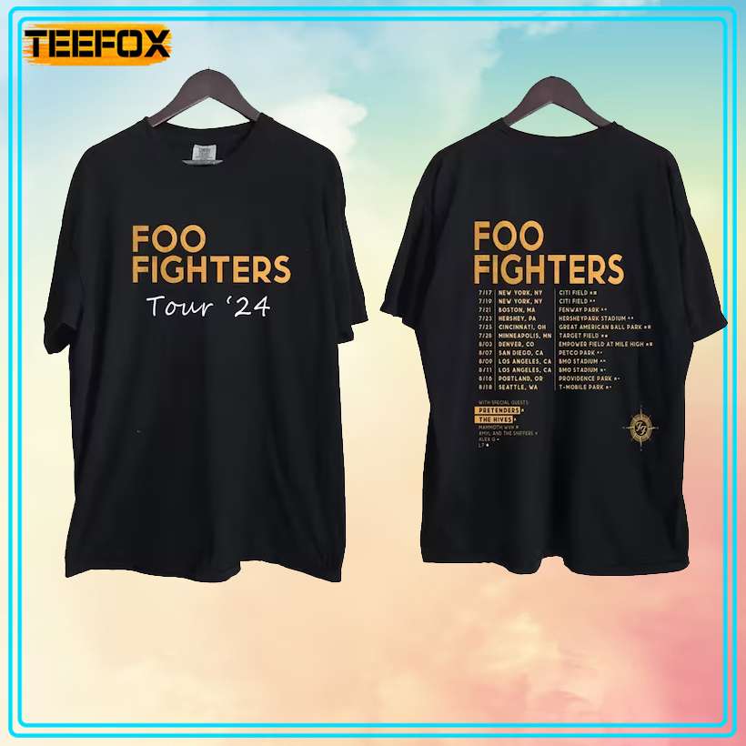 Foo Fighters Everything or Nothing at All Tour 2024 Unisex T-Shirt