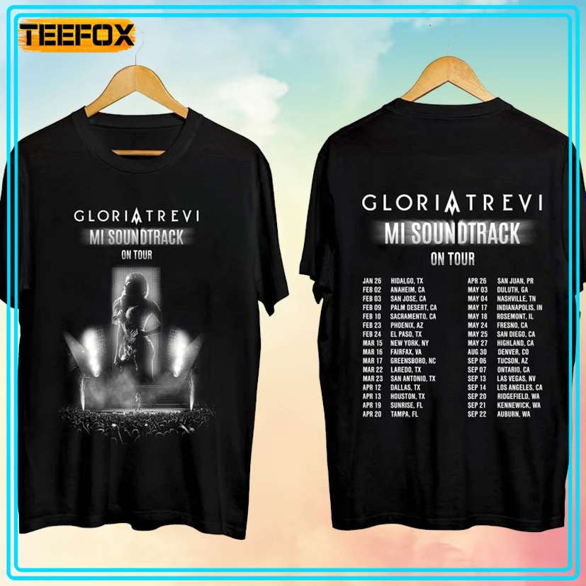 Gloria Trevi Mi Sound Track Tour 2024 Unisex T-Shirt