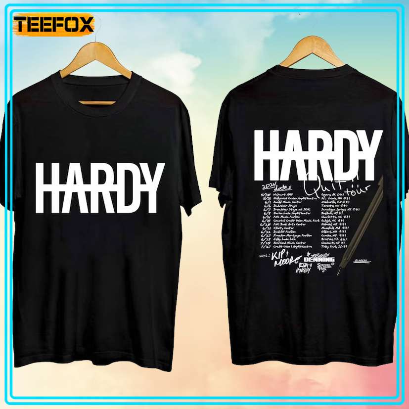 Hardy Quit Tour Concert 2024 T-Shirt