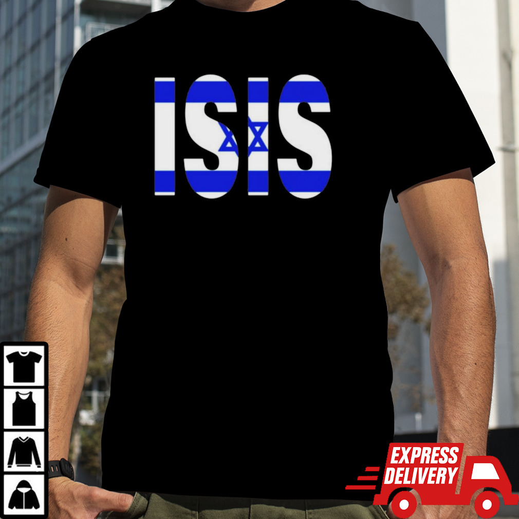 Isis Israel flag shirt