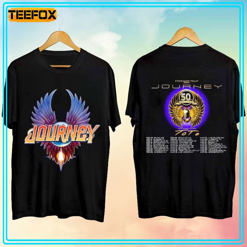 Journey With Toto Concert 2024 Short-Sleeve T-Shirt