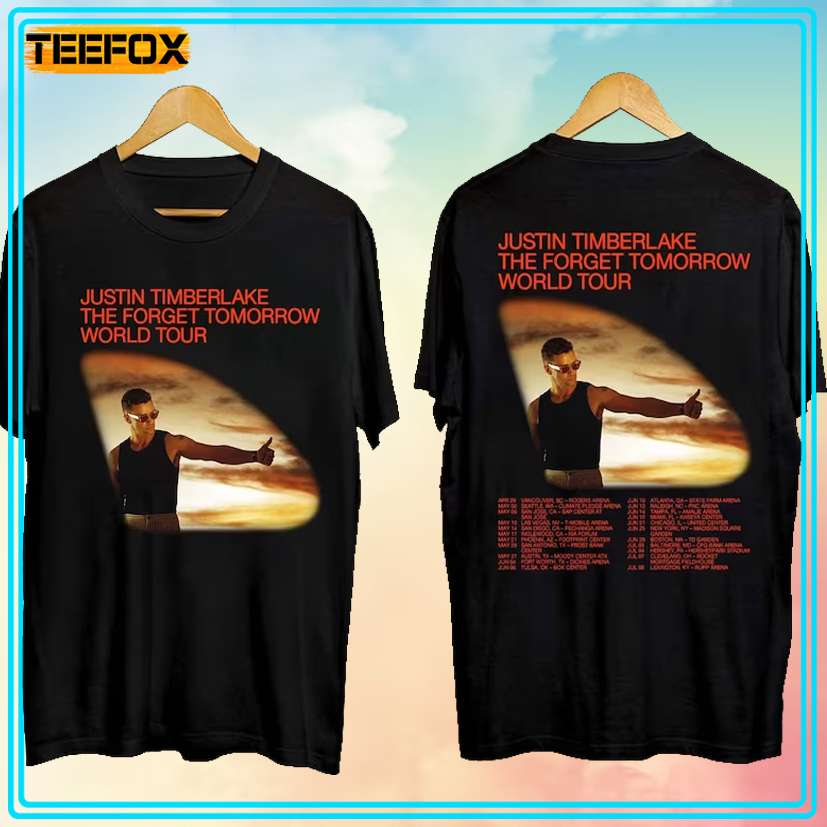 Justin Timberlake The Forget Tomorrow Tour T-Shirt