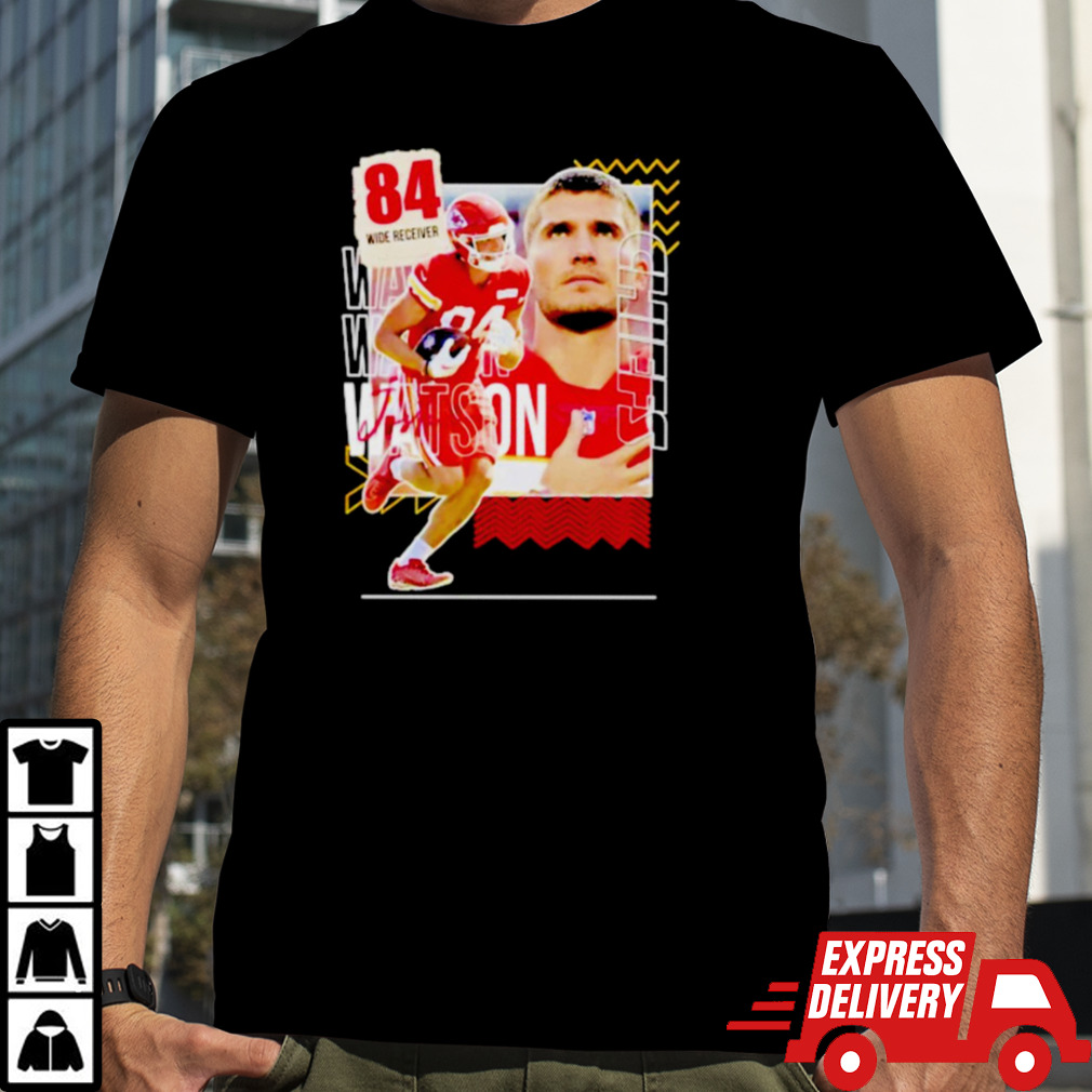 Justin Watson 84 running back football player shirt