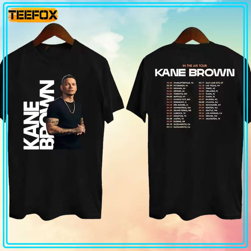 Kane Brown Tour 2024 Concert T-Shirt