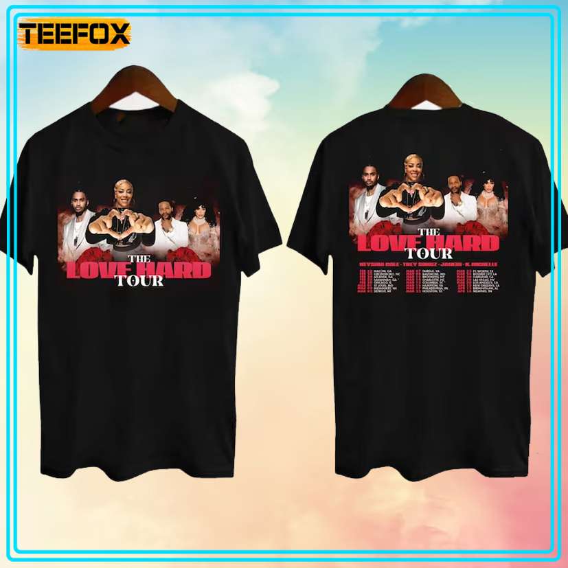 Keyshia Cole The Love Hard Tour 2024 Unisex T-Shirt