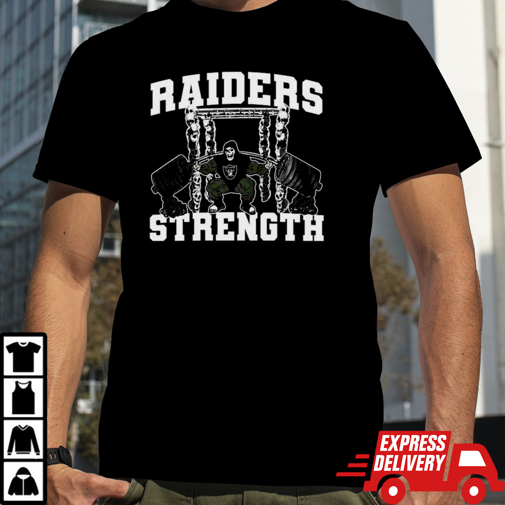 Las Vegas Raiders Strength T-shirt