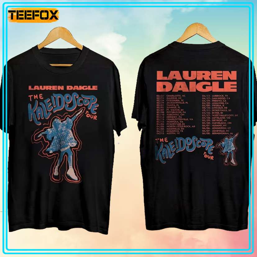 Lauren Daigle The Kaleidoscope Tour 2024 Concert T-Shirt