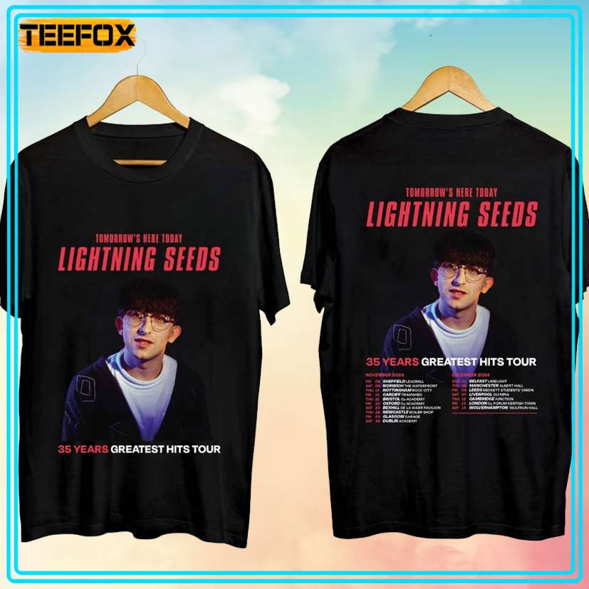 Lightning Seeds Tomorrow's Here Today 2024 T-Shirt