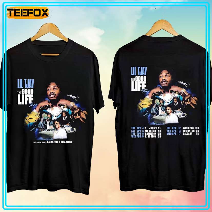 Lil Tjay Good Life Tour Canada 2024 Unisex T-Shirt