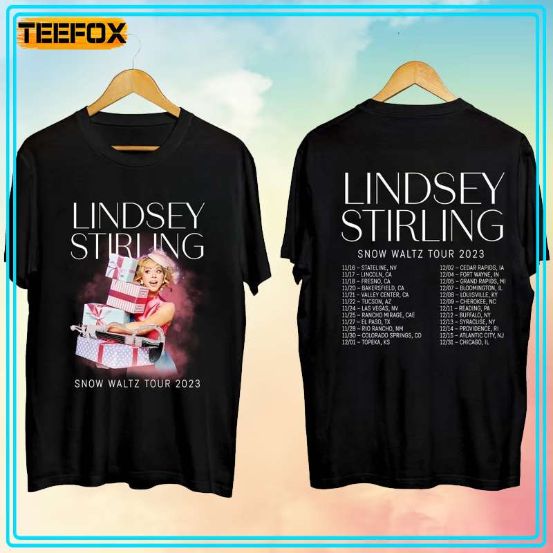 Lindsey Stirling Snow Waltz Tour 2023 Short-Sleeve T-Shirt