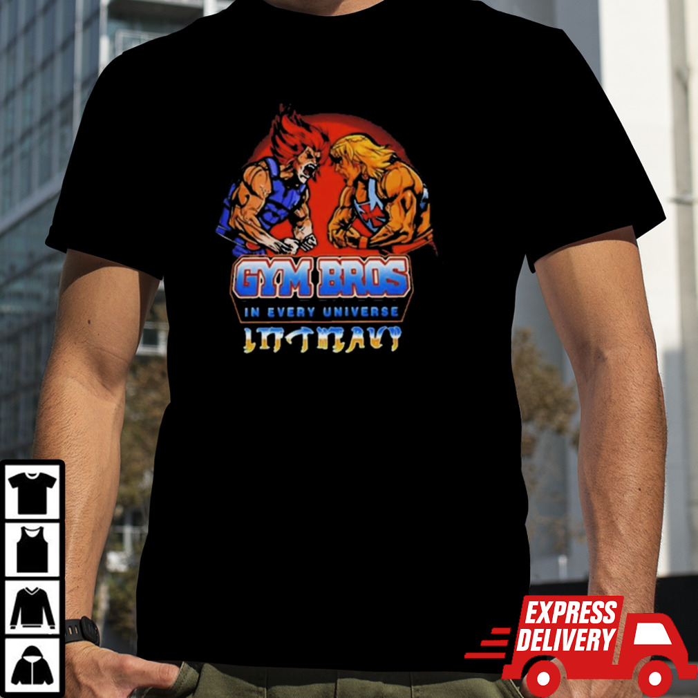 Lion-O and He-Man lift heavy T-Shirt