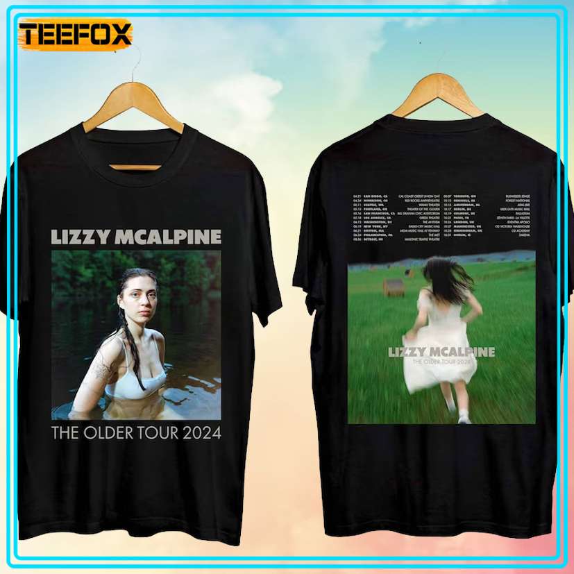 Lizzy McAlpine The Older Tour 2024 Concert T-Shirt