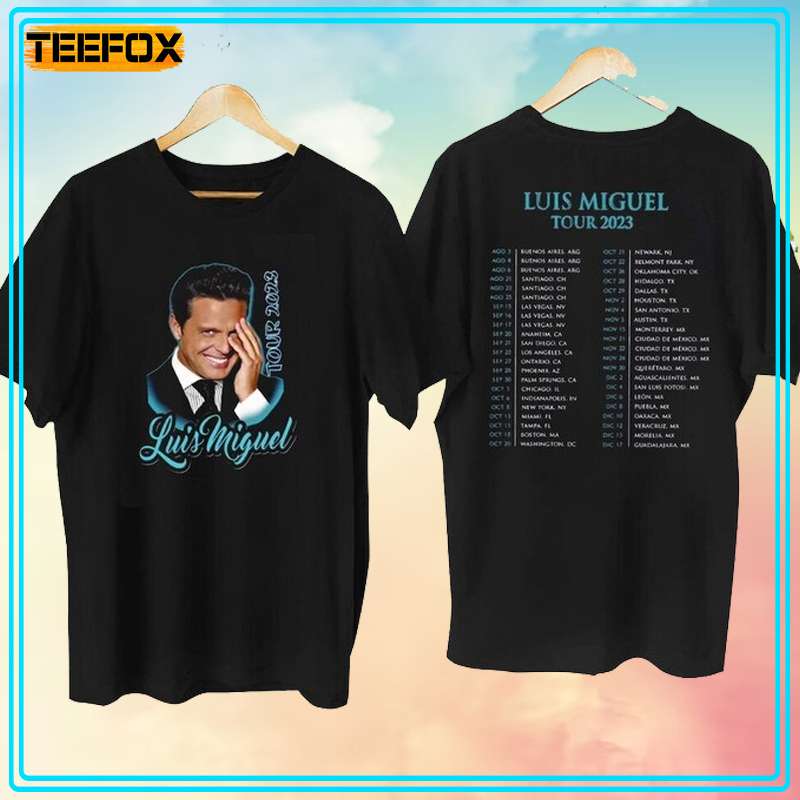 Luis Miguel Tour 2023 Short-Sleeve T-Shirt