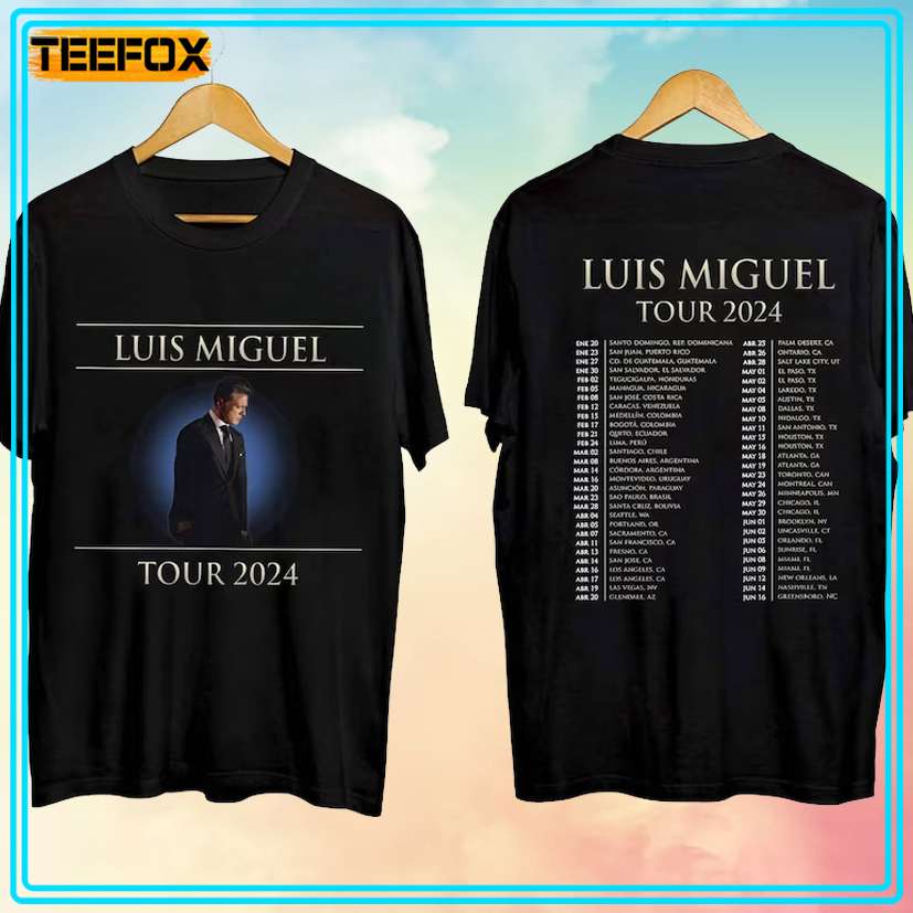 Luis Miguel Tour 2024 Unisex T-Shirt