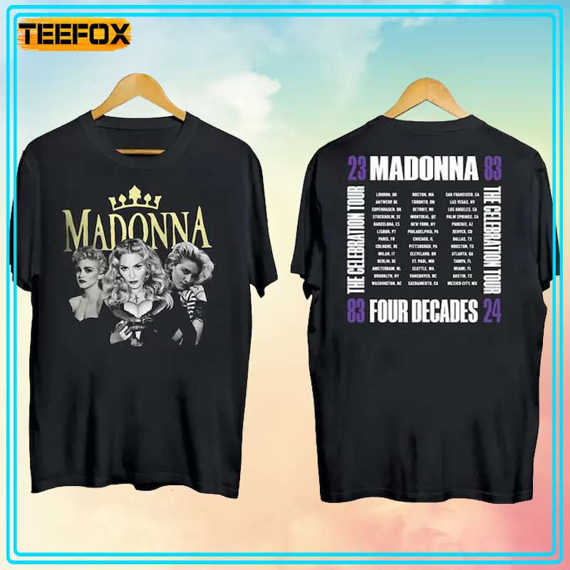 Madonna The Celebration Concert 2024 T-Shirt