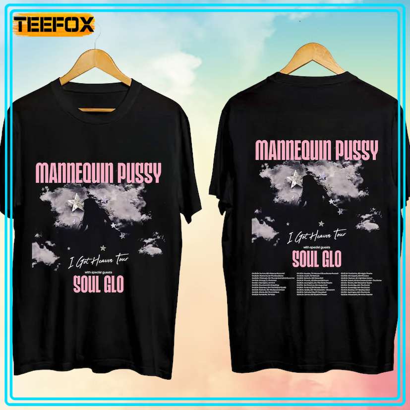 Mannequin Pussy I Got Heaven Tour Soul Glo 2024 T-Shirt