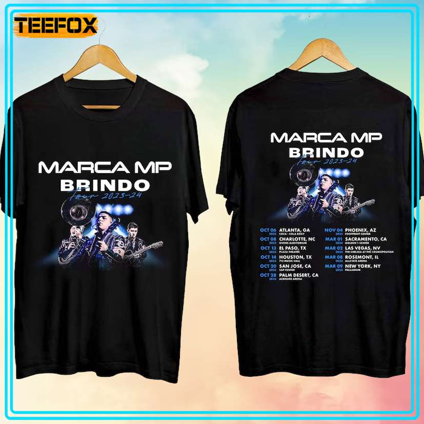 Marca MP Brindo Tour 2023-2024 Concert T-Shirt