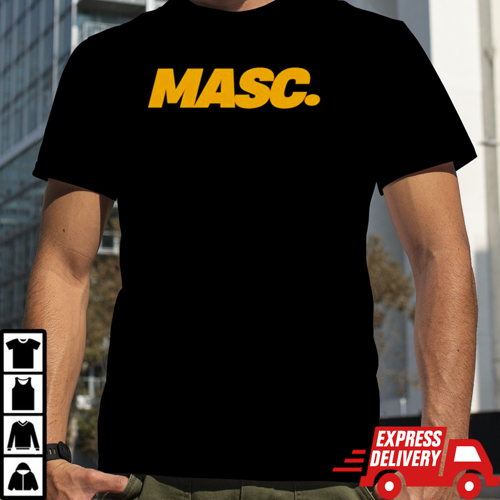 Masc Yellow logo shirt