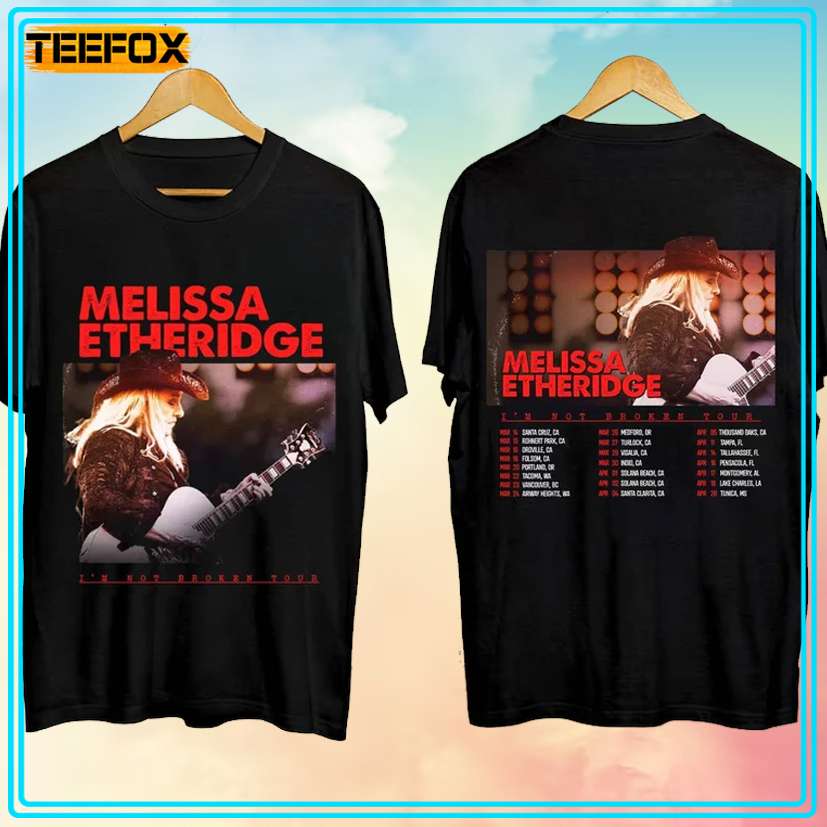 Melissa Etheridge I'm Not Broken Tour 2024 T-Shirt