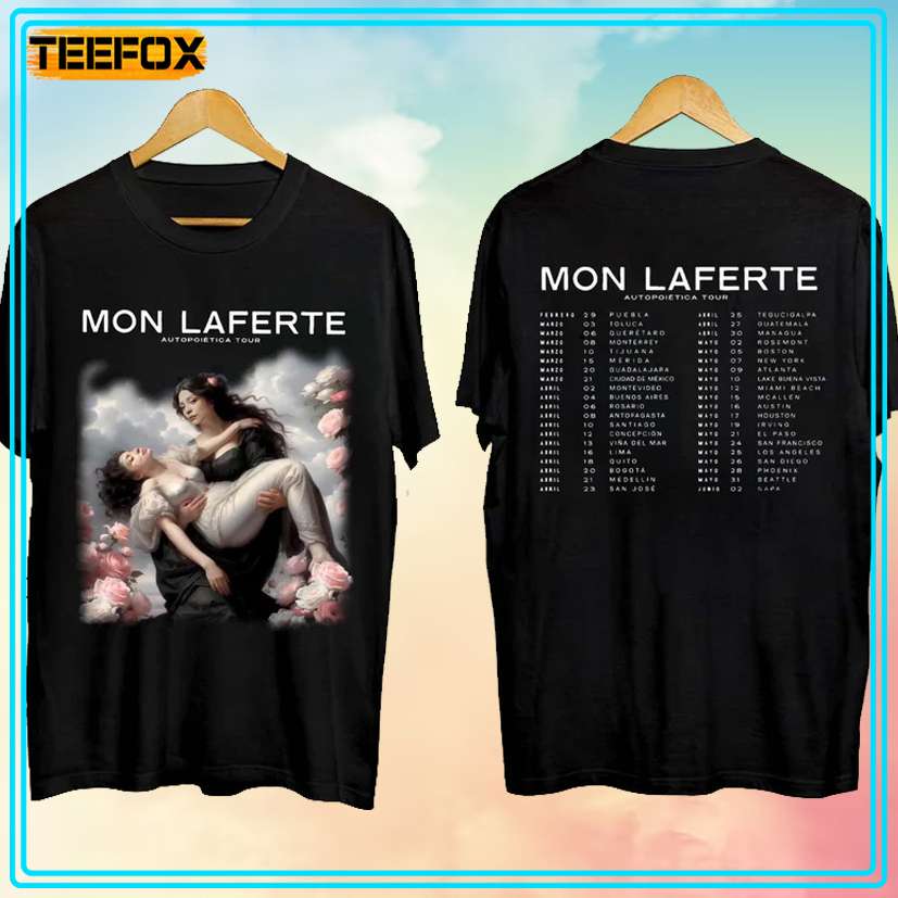 Mon Laferte Autopoietica Tour 2024 Concert T-Shirt