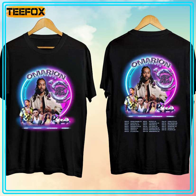 Omarion The Vbz On Vbz Tour Concert 2024 Unisex T-Shirt