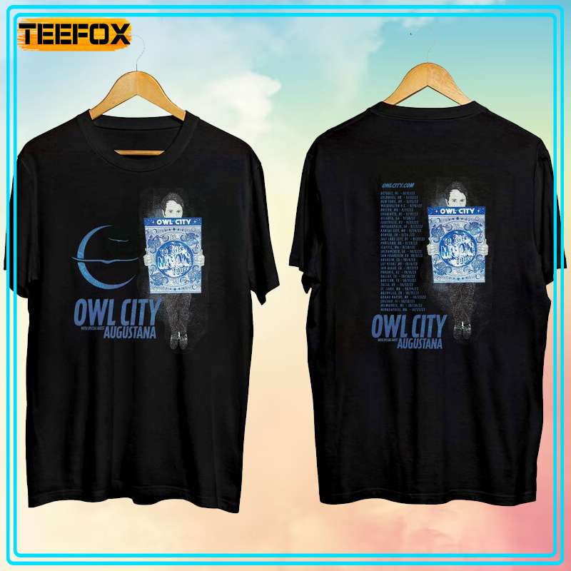 Owl City To The Moon Tour 2023 Concert Unisex T-Shirt