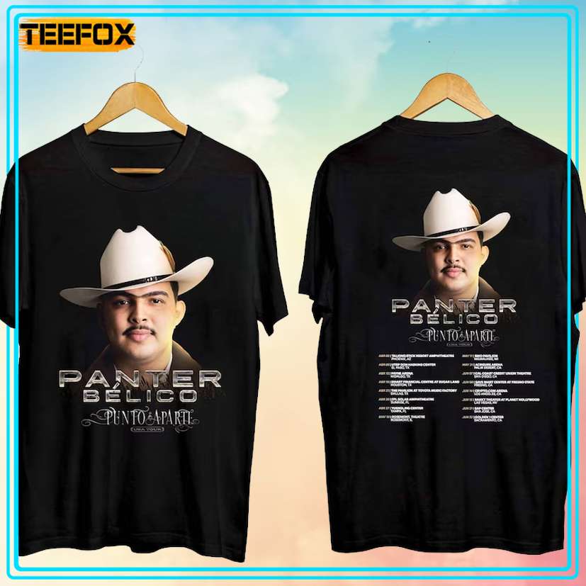 Panter Belico Punto Y Aparte US Tour 2024 Concert T-Shirt