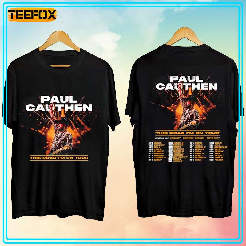 Paul Cauthen This Road I'm On Tour Short-Sleeve T-Shirt