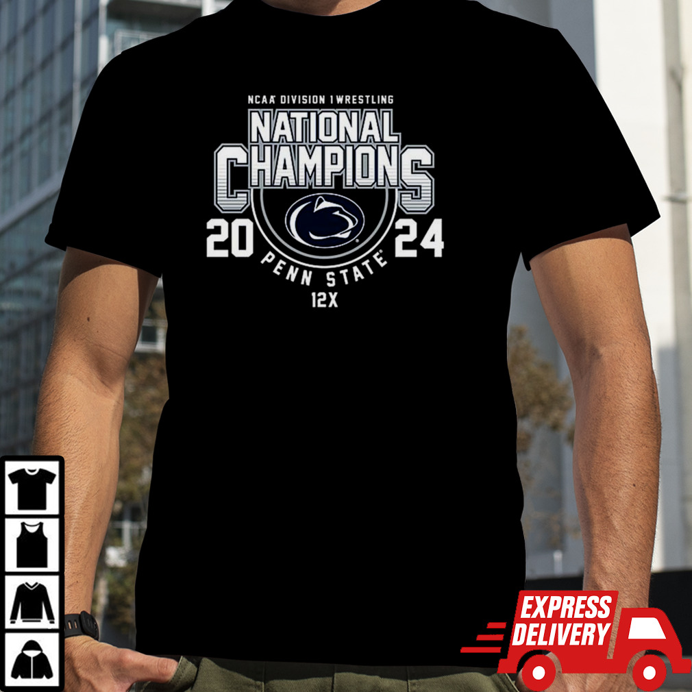 Penn State 2024 Ncaa Division Wrestling National Champions T-shirt