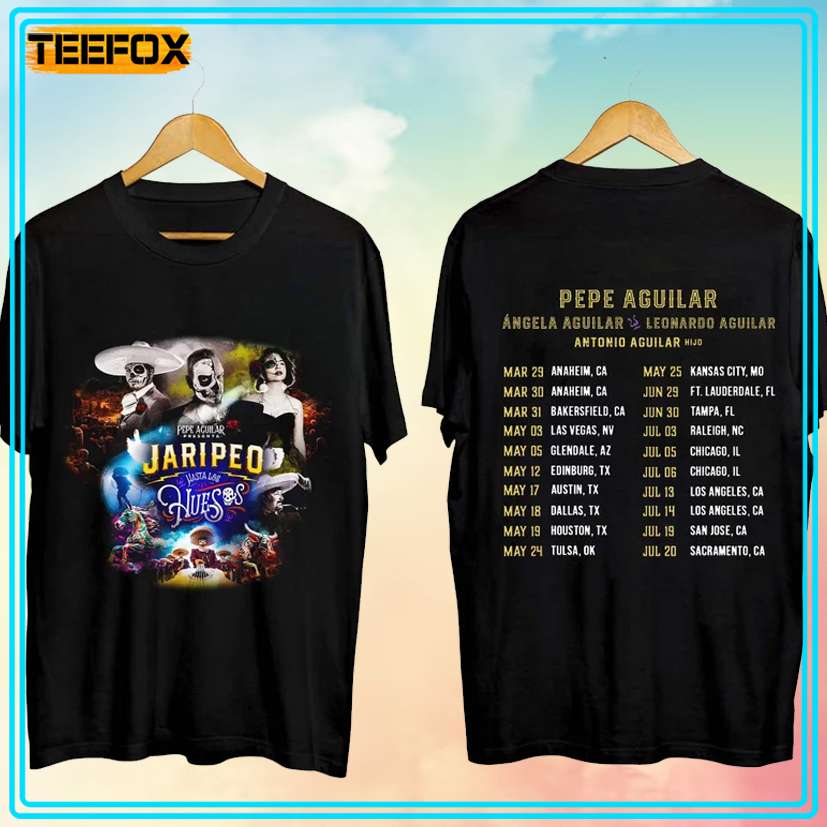 Pepe Aguilar Jaripeo Hasta Los Huesos Tour 2024 T-Shirt