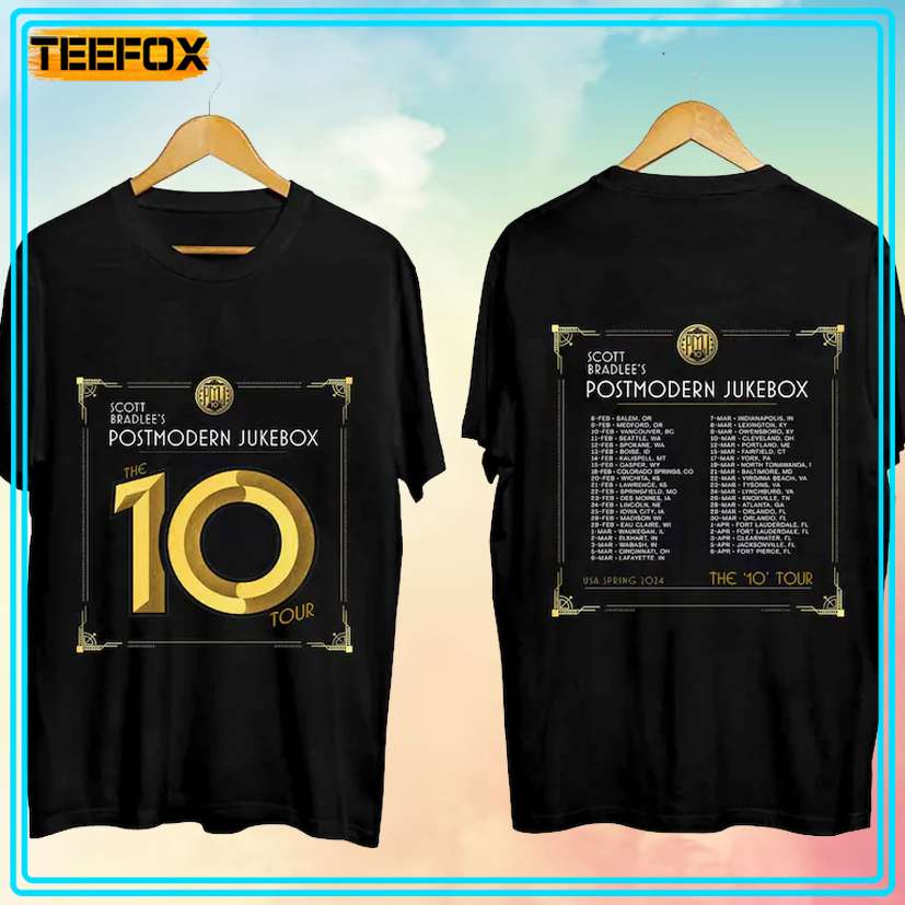 Postmodern Jukebox US Spring Tour 2024 Concert T-Shirt