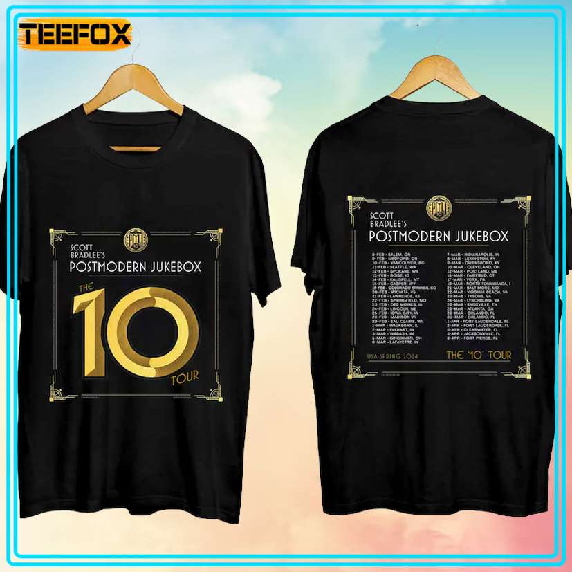 Postmodern Jukebox US Spring Tour 2024 T-Shirt