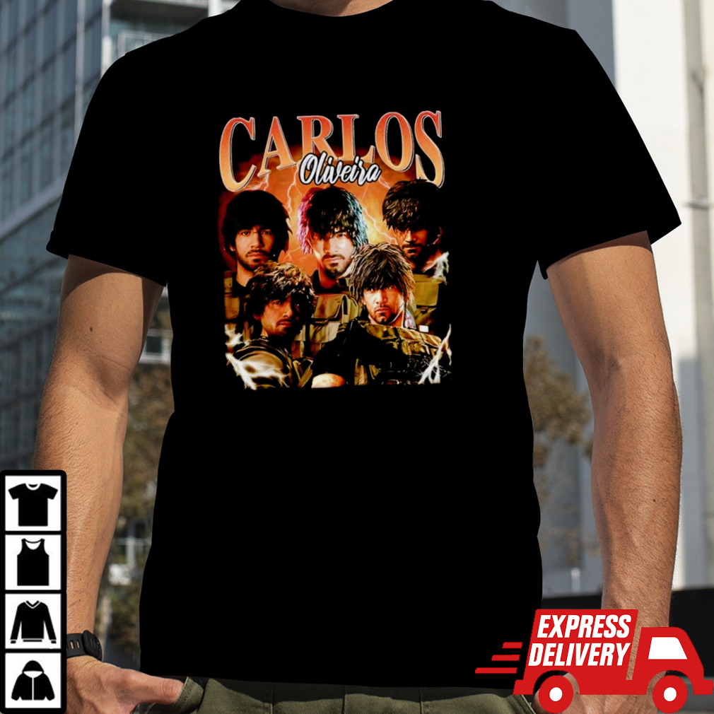 Resident Evil video games Carlos Oliveira character shirt