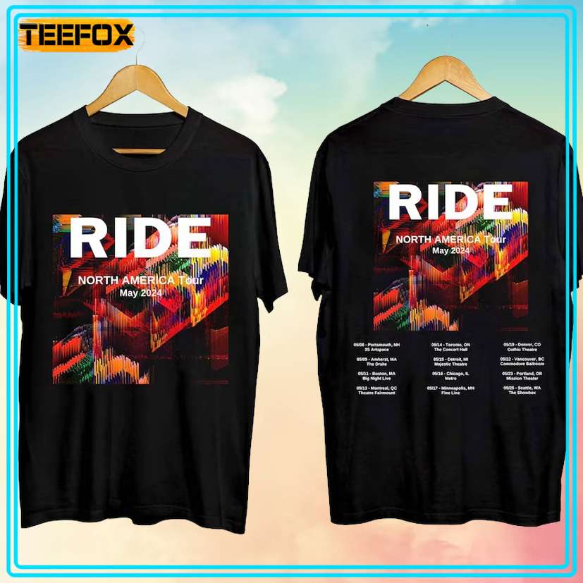 Ride North American Tour 2024 Unisex T-Shirt