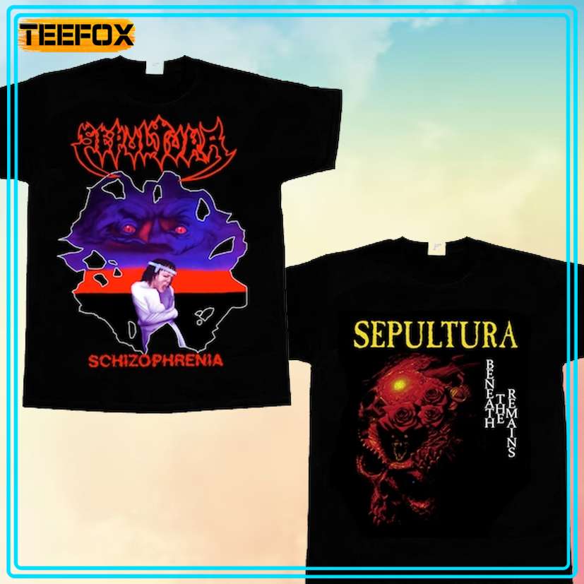 Sepultura Beneath The Remains'89 Schizophrenia T-Shirt