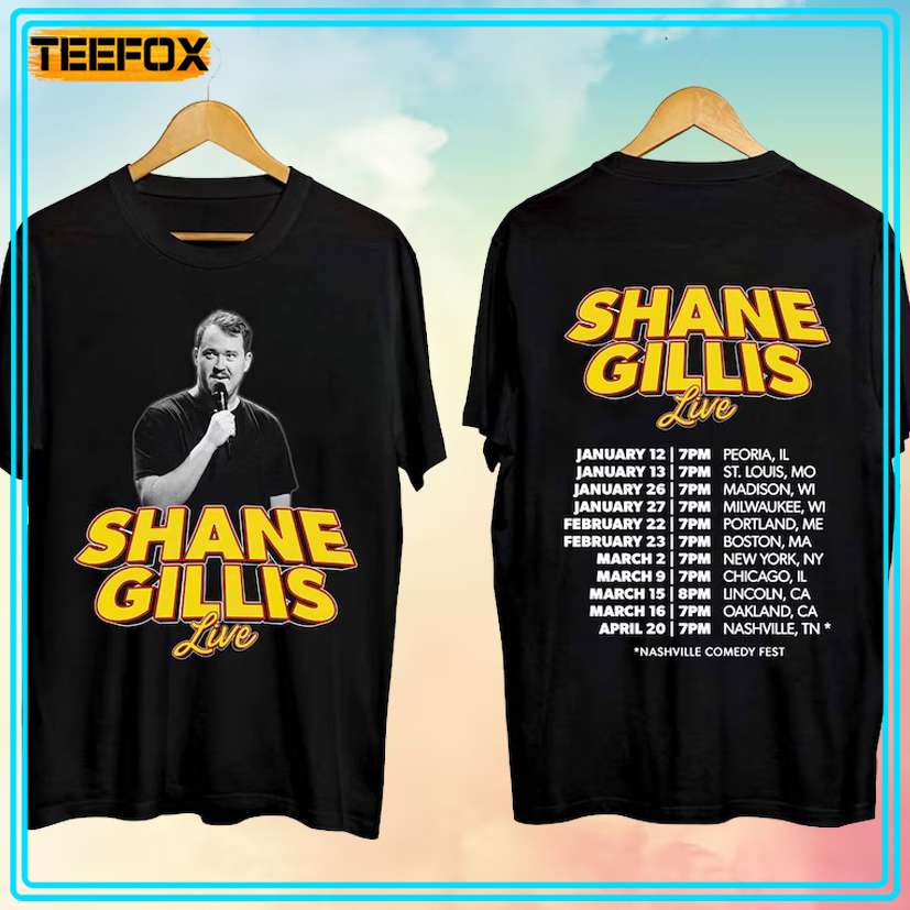 Shane Gillis Live Tour 2024 T-Shirt