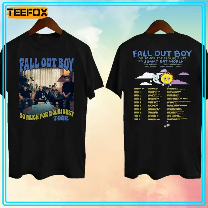 So Much For 2our Dust Tour 2024 Fall Out Boy T-Shirt