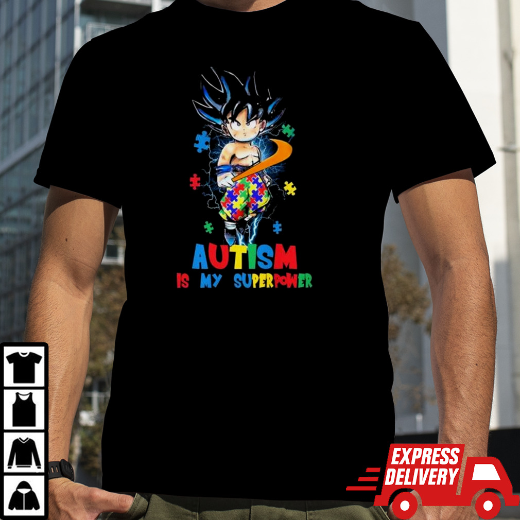 Songoku Autism Is My Superpower Shirt