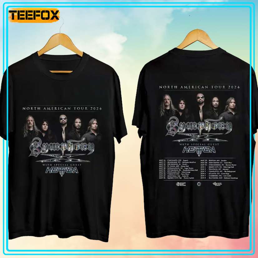 Symphony X Tour 2024 Concert T-Shirt