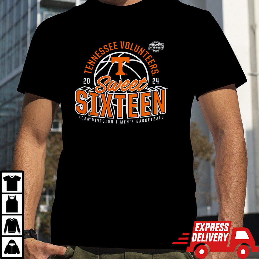 Tennessee Volunteers 2024 NCAA Men’s Basketball Tournament March Madness Sweet Sixteen Defensive Stance shirt