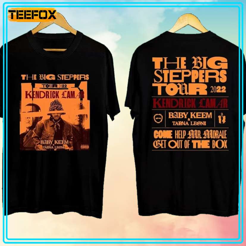 The Big Steppers Tour Oklama 2022 Kendrick Lamar T-Shirt