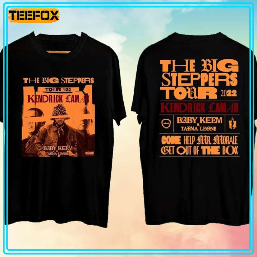 The Big Steppers Tour Oklama 2022 Kendrick Lamar Unisex T-Shirt